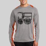 Long Sleeve Heather Colorblock Contender ™ Tee Thumbnail