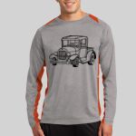 Long Sleeve Heather Colorblock Contender ™ Tee Thumbnail