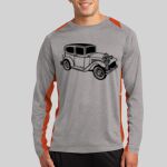 Long Sleeve Heather Colorblock Contender ™ Tee Thumbnail