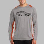 Long Sleeve Heather Colorblock Contender ™ Tee Thumbnail
