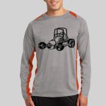 Long Sleeve Heather Colorblock Contender ™ Tee Thumbnail