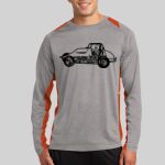 Long Sleeve Heather Colorblock Contender ™ Tee Thumbnail