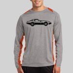 Long Sleeve Heather Colorblock Contender ™ Tee Thumbnail