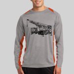 Long Sleeve Heather Colorblock Contender ™ Tee Thumbnail