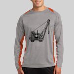 Long Sleeve Heather Colorblock Contender ™ Tee Thumbnail