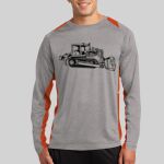 Long Sleeve Heather Colorblock Contender ™ Tee Thumbnail