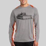 Long Sleeve Heather Colorblock Contender ™ Tee Thumbnail