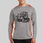 Long Sleeve Heather Colorblock Contender ™ Tee Thumbnail