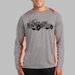 Long Sleeve Heather Colorblock Contender ™ Tee Thumbnail