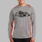 Long Sleeve Heather Colorblock Contender ™ Tee Thumbnail