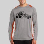 Long Sleeve Heather Colorblock Contender ™ Tee Thumbnail