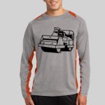 Long Sleeve Heather Colorblock Contender ™ Tee Thumbnail