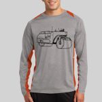 Long Sleeve Heather Colorblock Contender ™ Tee Thumbnail