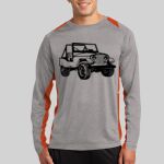 Long Sleeve Heather Colorblock Contender ™ Tee Thumbnail