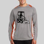 Long Sleeve Heather Colorblock Contender ™ Tee Thumbnail