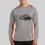 Long Sleeve Heather Colorblock Contender ™ Tee Thumbnail