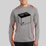 Long Sleeve Heather Colorblock Contender ™ Tee Thumbnail