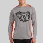 Long Sleeve Heather Colorblock Contender ™ Tee Thumbnail