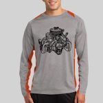 Long Sleeve Heather Colorblock Contender ™ Tee Thumbnail