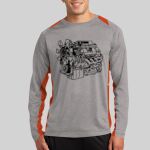 Long Sleeve Heather Colorblock Contender ™ Tee Thumbnail