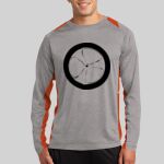 Long Sleeve Heather Colorblock Contender ™ Tee Thumbnail