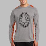 Long Sleeve Heather Colorblock Contender ™ Tee Thumbnail