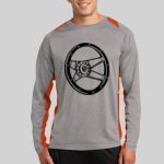 Long Sleeve Heather Colorblock Contender ™ Tee Thumbnail
