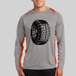 Long Sleeve Heather Colorblock Contender ™ Tee Thumbnail