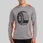 Long Sleeve Heather Colorblock Contender ™ Tee Thumbnail