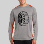 Long Sleeve Heather Colorblock Contender ™ Tee Thumbnail