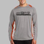 Long Sleeve Heather Colorblock Contender ™ Tee Thumbnail