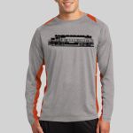 Long Sleeve Heather Colorblock Contender ™ Tee Thumbnail