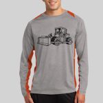 Long Sleeve Heather Colorblock Contender ™ Tee Thumbnail