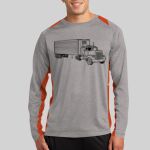 Long Sleeve Heather Colorblock Contender ™ Tee Thumbnail