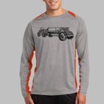 Long Sleeve Heather Colorblock Contender ™ Tee Thumbnail