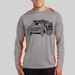 Long Sleeve Heather Colorblock Contender ™ Tee Thumbnail