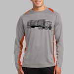 Long Sleeve Heather Colorblock Contender ™ Tee Thumbnail
