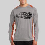 Long Sleeve Heather Colorblock Contender ™ Tee Thumbnail