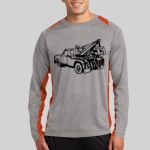 Long Sleeve Heather Colorblock Contender ™ Tee Thumbnail