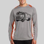 Long Sleeve Heather Colorblock Contender ™ Tee Thumbnail