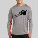 Long Sleeve Heather Colorblock Contender ™ Tee Thumbnail