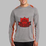 Long Sleeve Heather Colorblock Contender ™ Tee Thumbnail