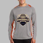 Long Sleeve Heather Colorblock Contender ™ Tee Thumbnail