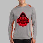 Long Sleeve Heather Colorblock Contender ™ Tee Thumbnail