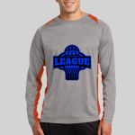 Long Sleeve Heather Colorblock Contender ™ Tee Thumbnail