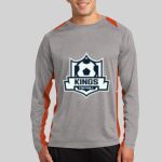 Long Sleeve Heather Colorblock Contender ™ Tee Thumbnail
