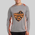 Long Sleeve Heather Colorblock Contender ™ Tee Thumbnail