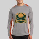 Long Sleeve Heather Colorblock Contender ™ Tee Thumbnail