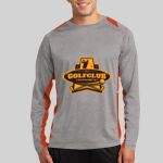 Long Sleeve Heather Colorblock Contender ™ Tee Thumbnail