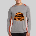 Long Sleeve Heather Colorblock Contender ™ Tee Thumbnail